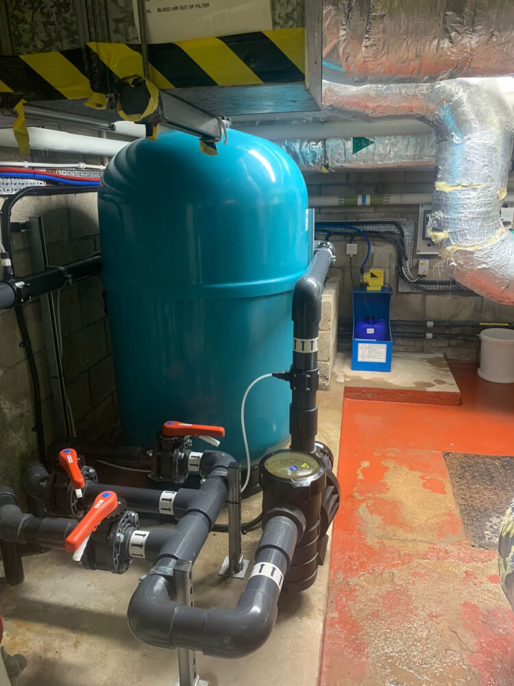 Chemical storage and pumps